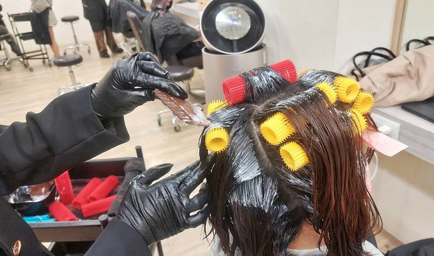 【中山區韓式燙髮】KLATCH hair salon 中山一店｜拯救短髮過渡期，就靠超有型空氣瀏海和輕盈C型髮尾燙