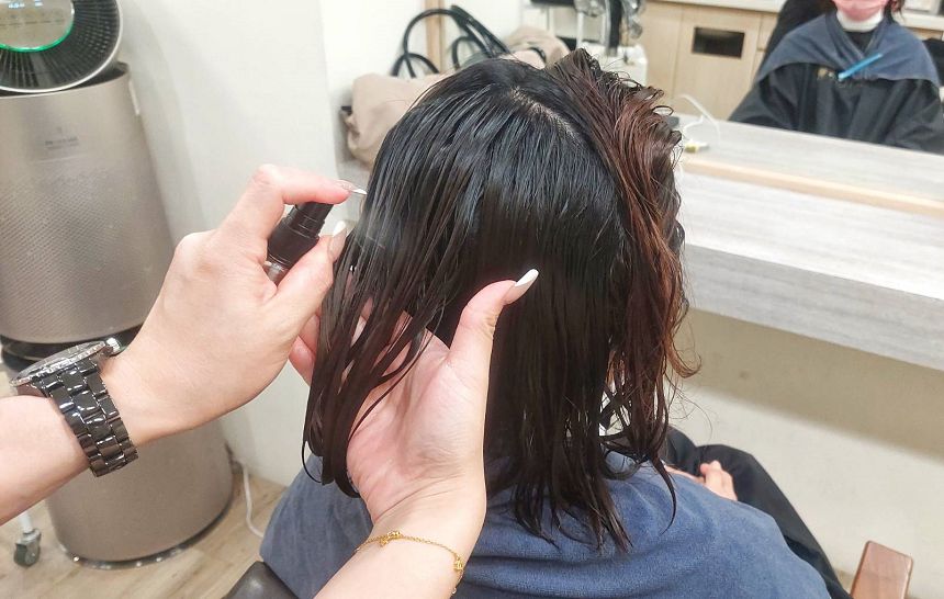 【中山區韓式燙髮】KLATCH hair salon 中山一店｜拯救短髮過渡期，就靠超有型空氣瀏海和輕盈C型髮尾燙