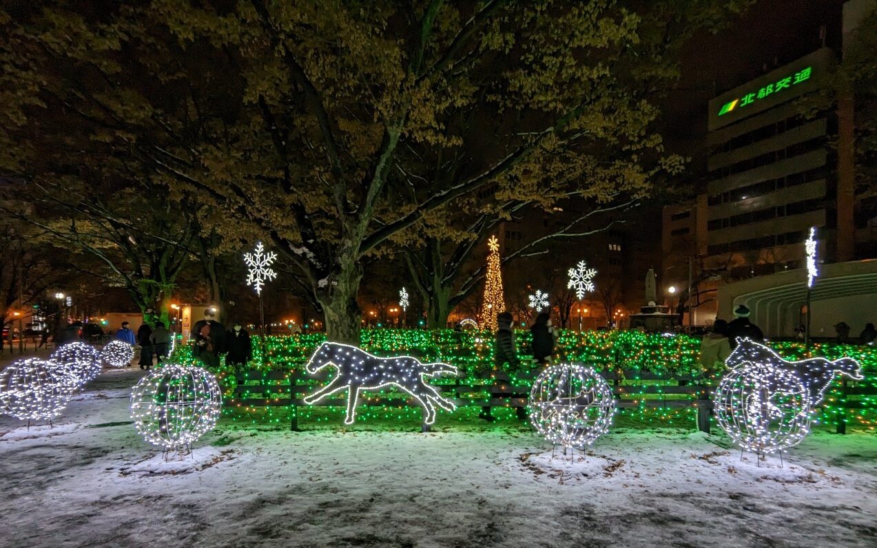 【北海道｜札幌】札幌白色燈樹節，全日本最早的聖誕燈會，相約到冰雪世界賞夢幻燈海
